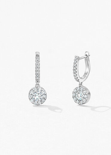 Fulfillment Diamond Drop Earrings, , large