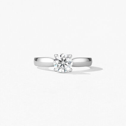 Serenity Solitaire Engagement Ring, , large