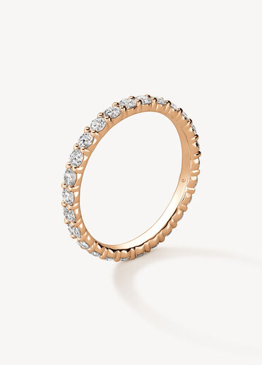 Signature Eternity Band, 18K Rose Gold, large