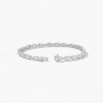 Aerial Dewdrop Line Bracelet Medium, , large