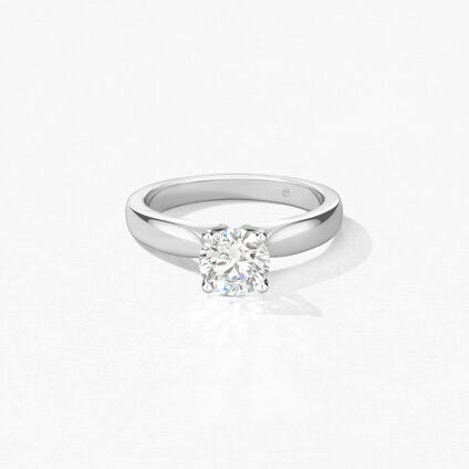 Serenity Solitaire Engagement Ring, , large