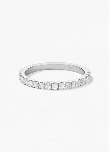 Transcend Premier Diamond Band, 18K White Gold, large